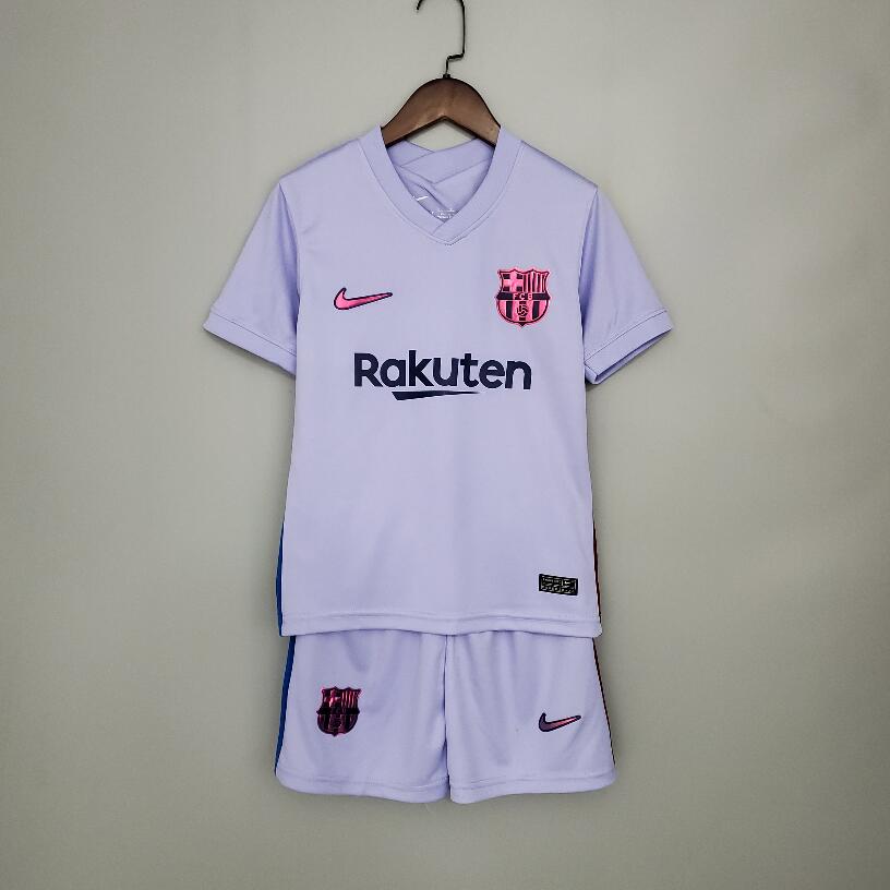 Camiseta 2ª Equipación FC Barcelona 21/22 Niño