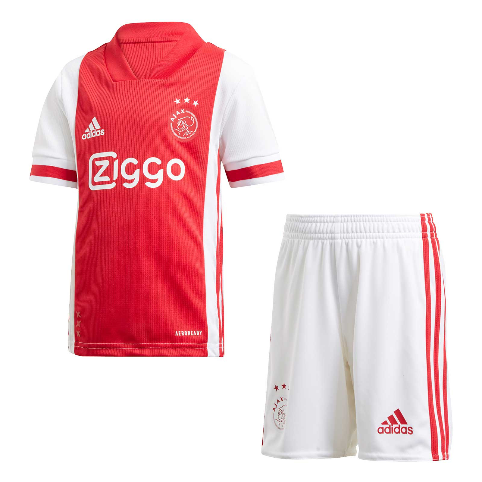 Camiseta A-j-a-x De Ámsterdam 1ª Equipación 2020/2021 Niño