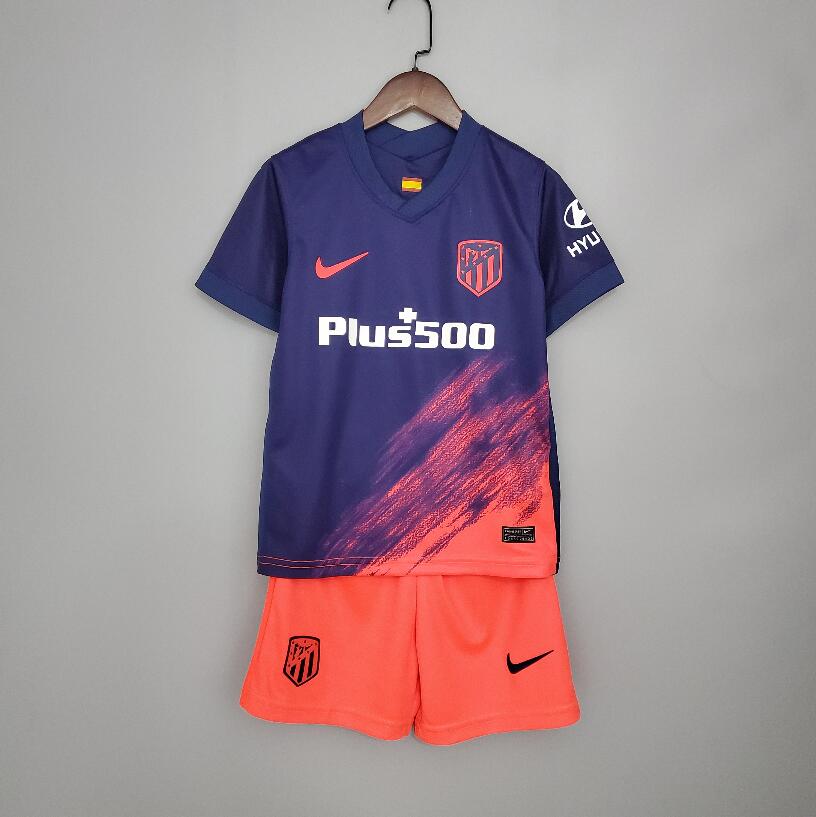 Camiseta Atlético De 2ª 2021/2022 Niño - :