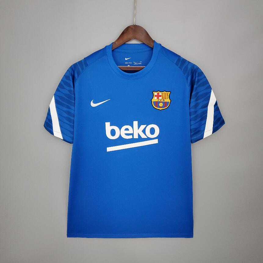 Camiseta Barcelona Entrenamiento 21/22 - Azul