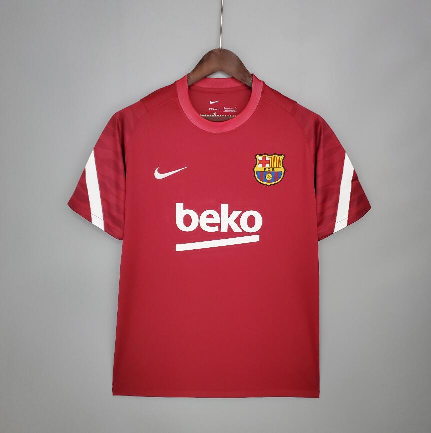 Camiseta B-arcelona Entrenamiento 21/22 Rojo