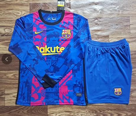 Camiseta Barcelona Tercera Equipación 2021-2022 ML