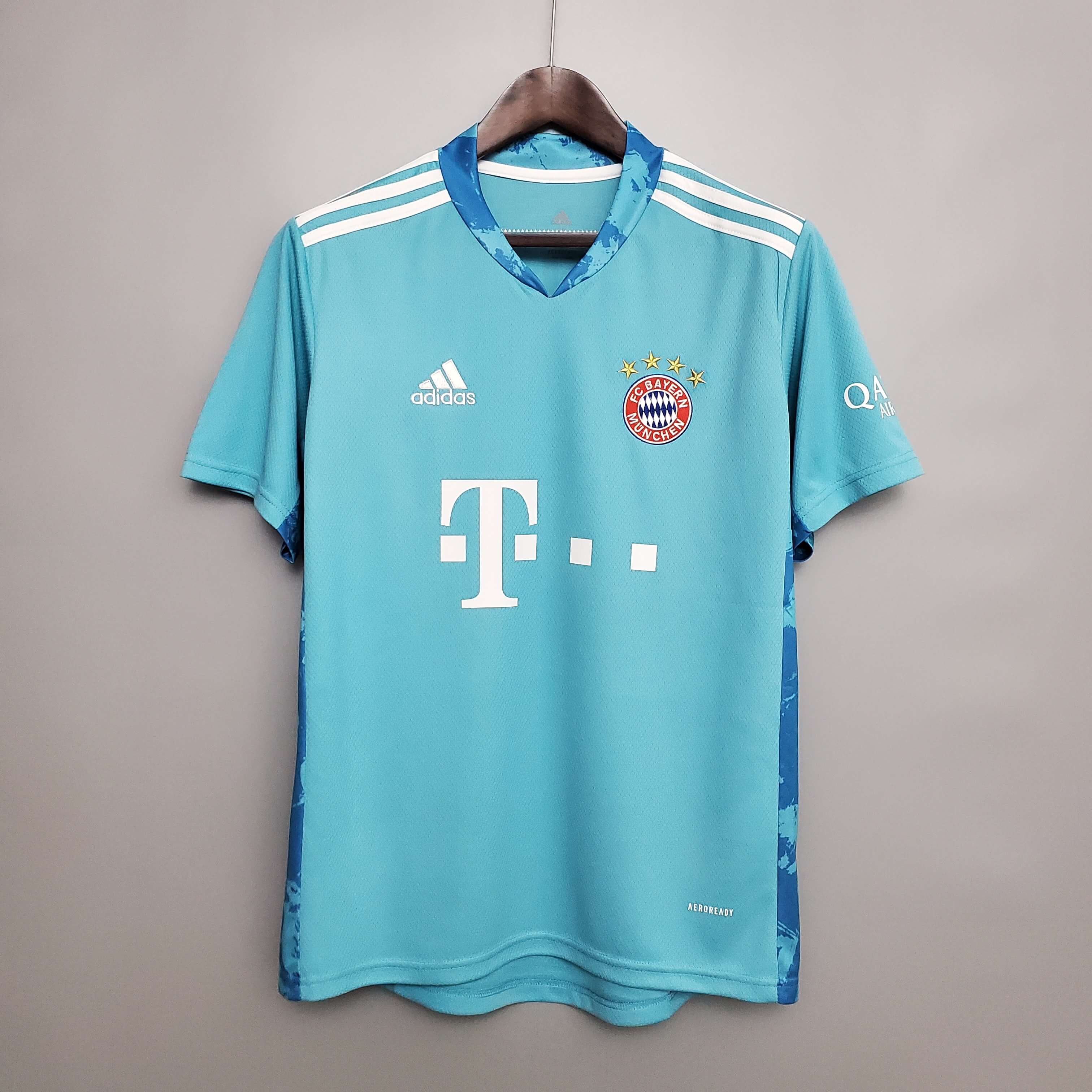 Camiseta Bayern Múnich Portero Celeste 2020/2021