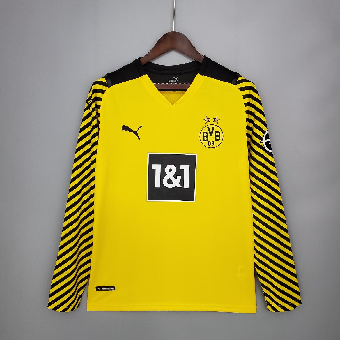 Camiseta de Entrenamiento Borussia Dortmund 2021-2022 Amarillo