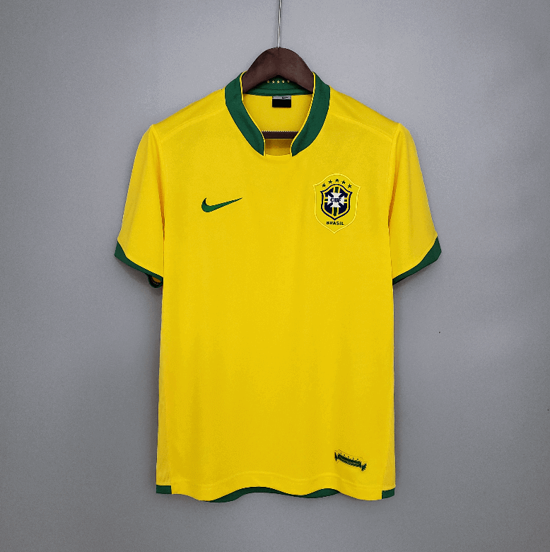 Camiseta Brasil Retro Primera Equipación 2006