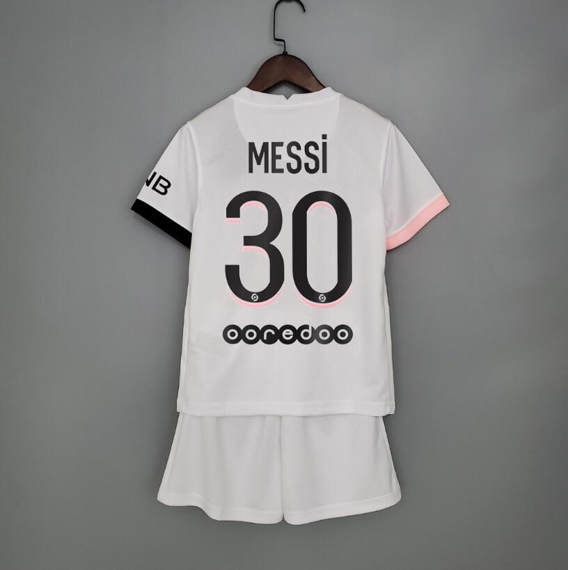 Camiseta De Messi En El PSG Segunda Equipación 2021-2022 Niño