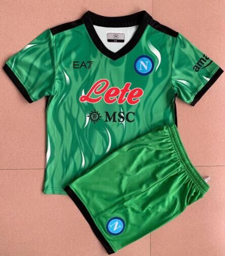 Camiseta De Portero SSC Napoli 21-22 Niño