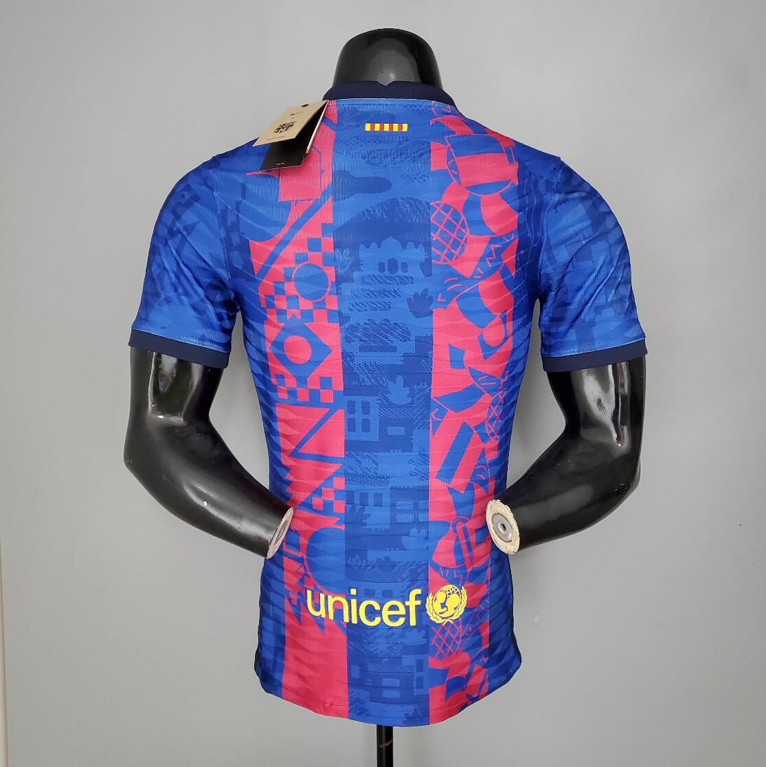 Camiseta Del Barça Para La Champions 2021-22