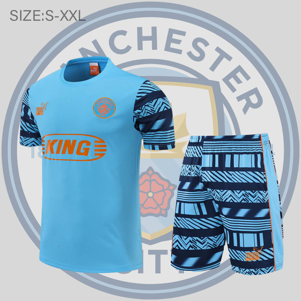 Camiseta FC Manchester City 2022/2023 TR + Pantalones