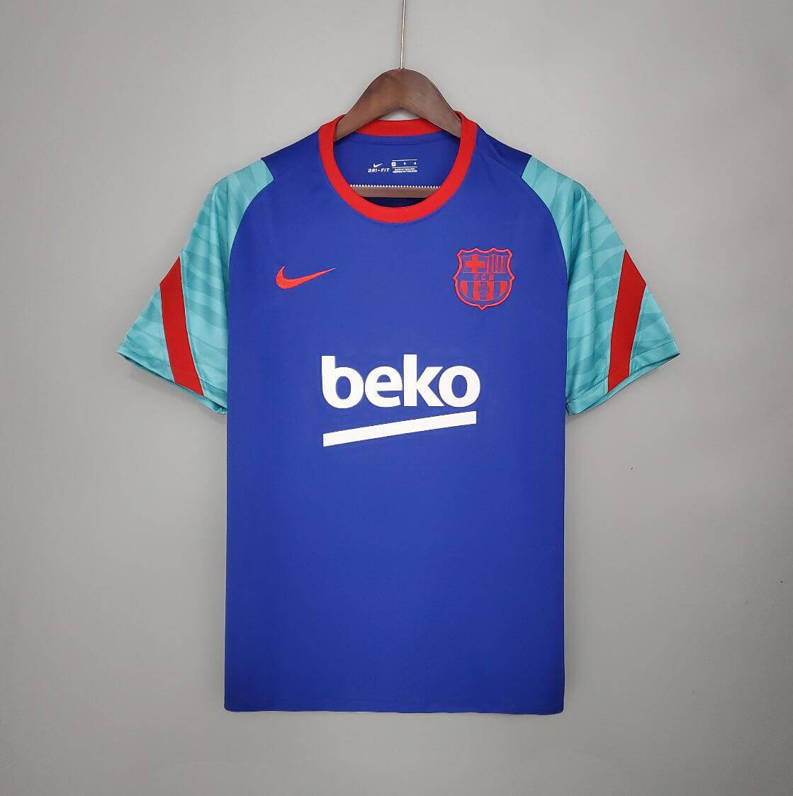Camiseta Fc B-arcelona Vaporknit Strike Dril Top 2020-2021