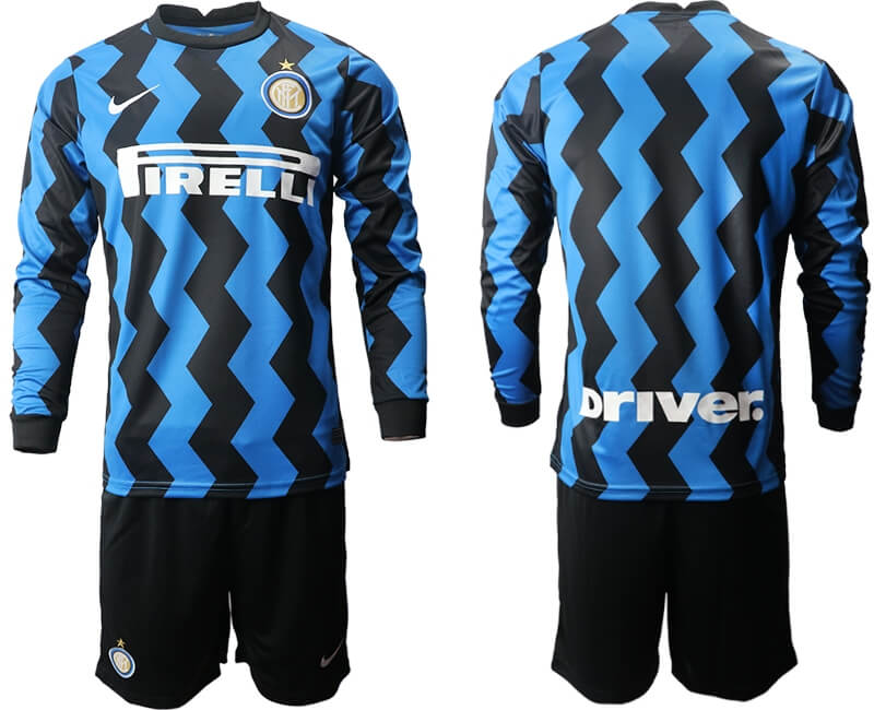 Camiseta Inter De Milán 1ª Equipación 2020/2021 Manga Larga