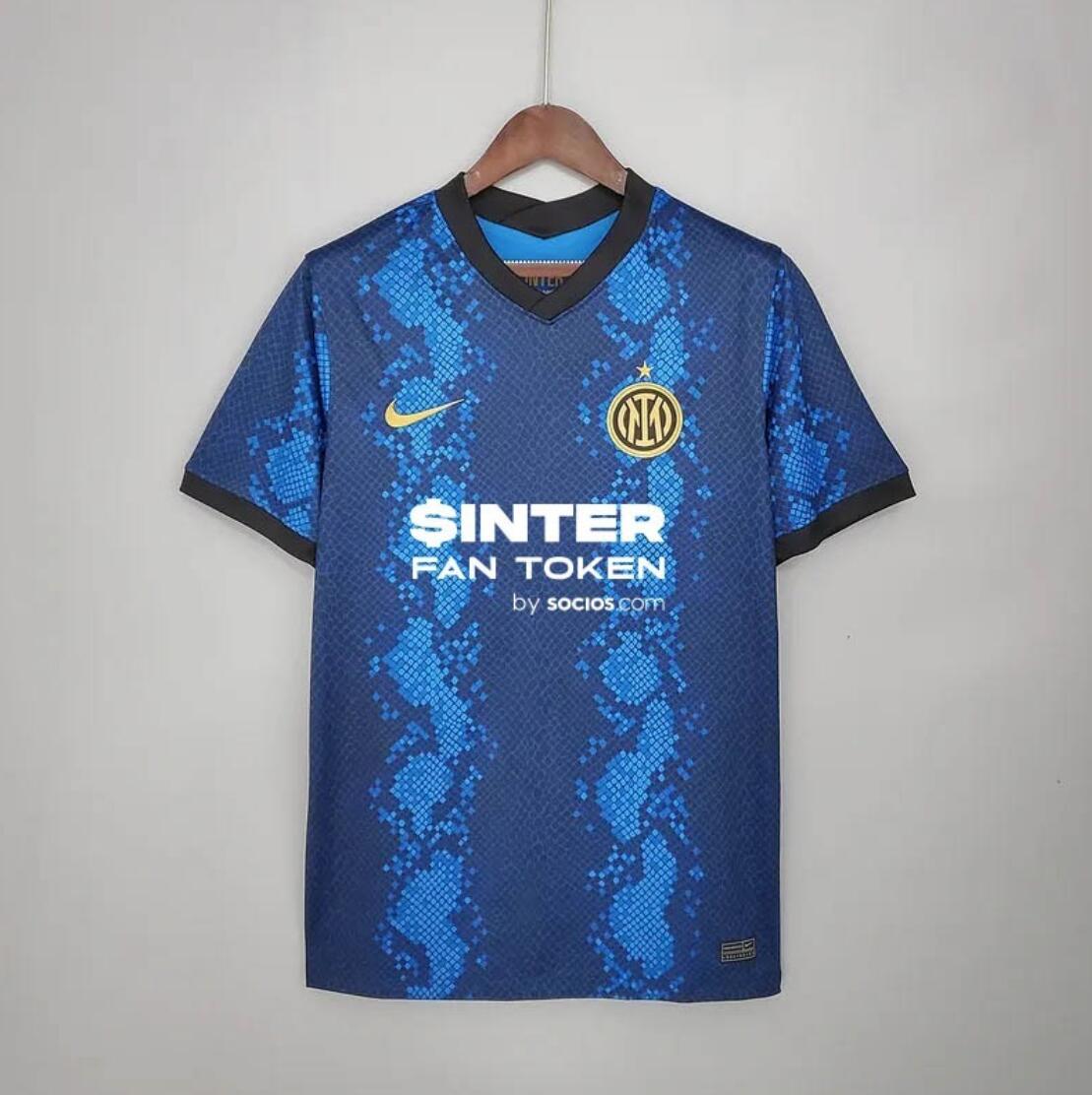 Camiseta Inter De Milán Primera Equipación 2021/2022 Niño