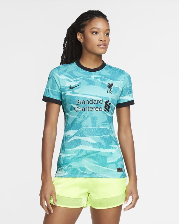 Camiseta Liverpool 2ª Equipacion Mujer 2020-2021