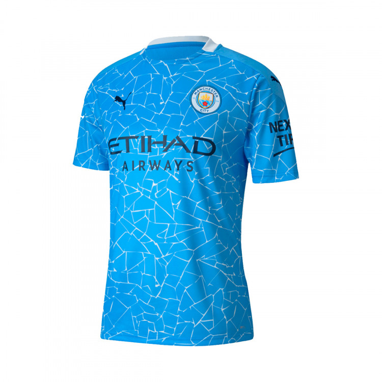 Camiseta Polo del Manchester City 2021 Azul