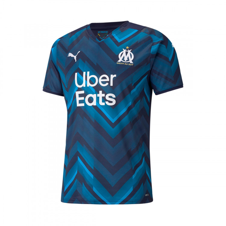 Camiseta Olympique De Marsella Segunda Equipación 2021-2022