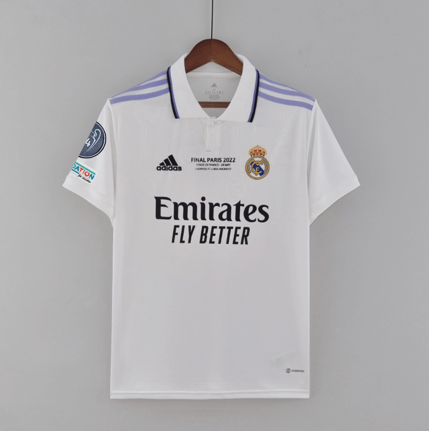 Camiseta Real M adrid 14 Champions 22/23 Niño