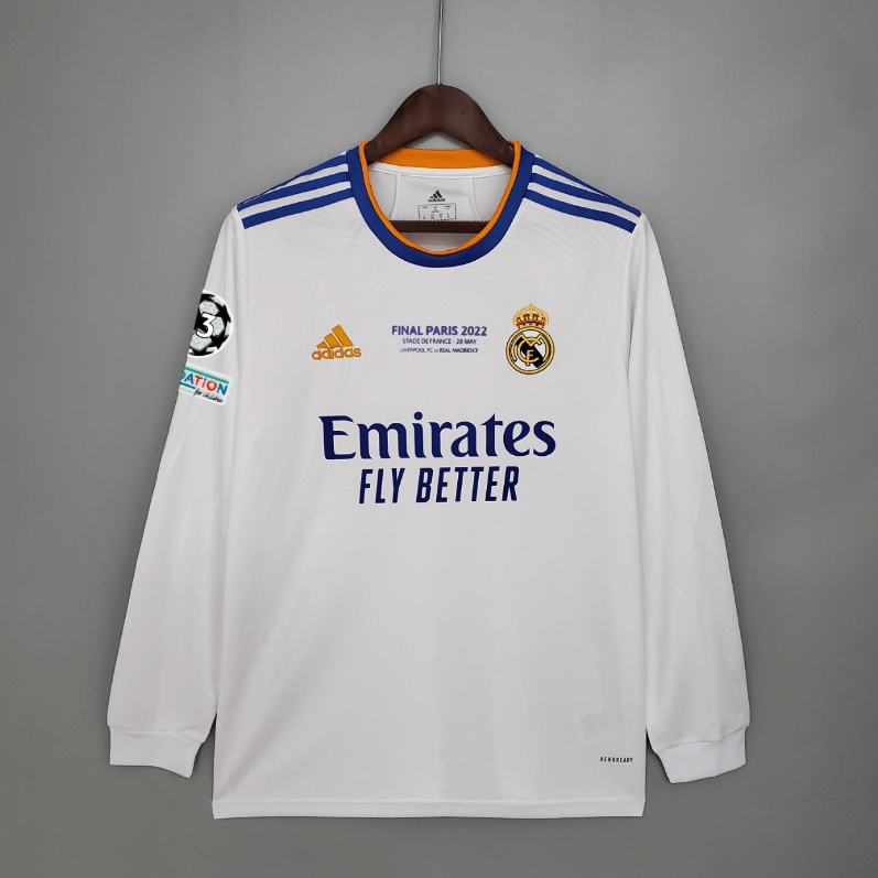 Camiseta Real Madrid Primera Equipación 21/22 Final ML
