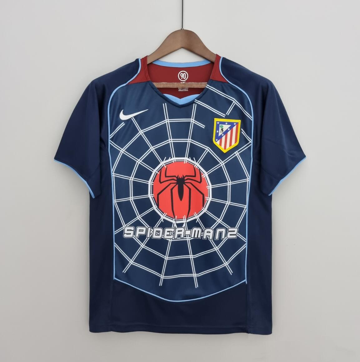 Camiseta Retro Atlético De Madrid 2ª Equipación 04/05
