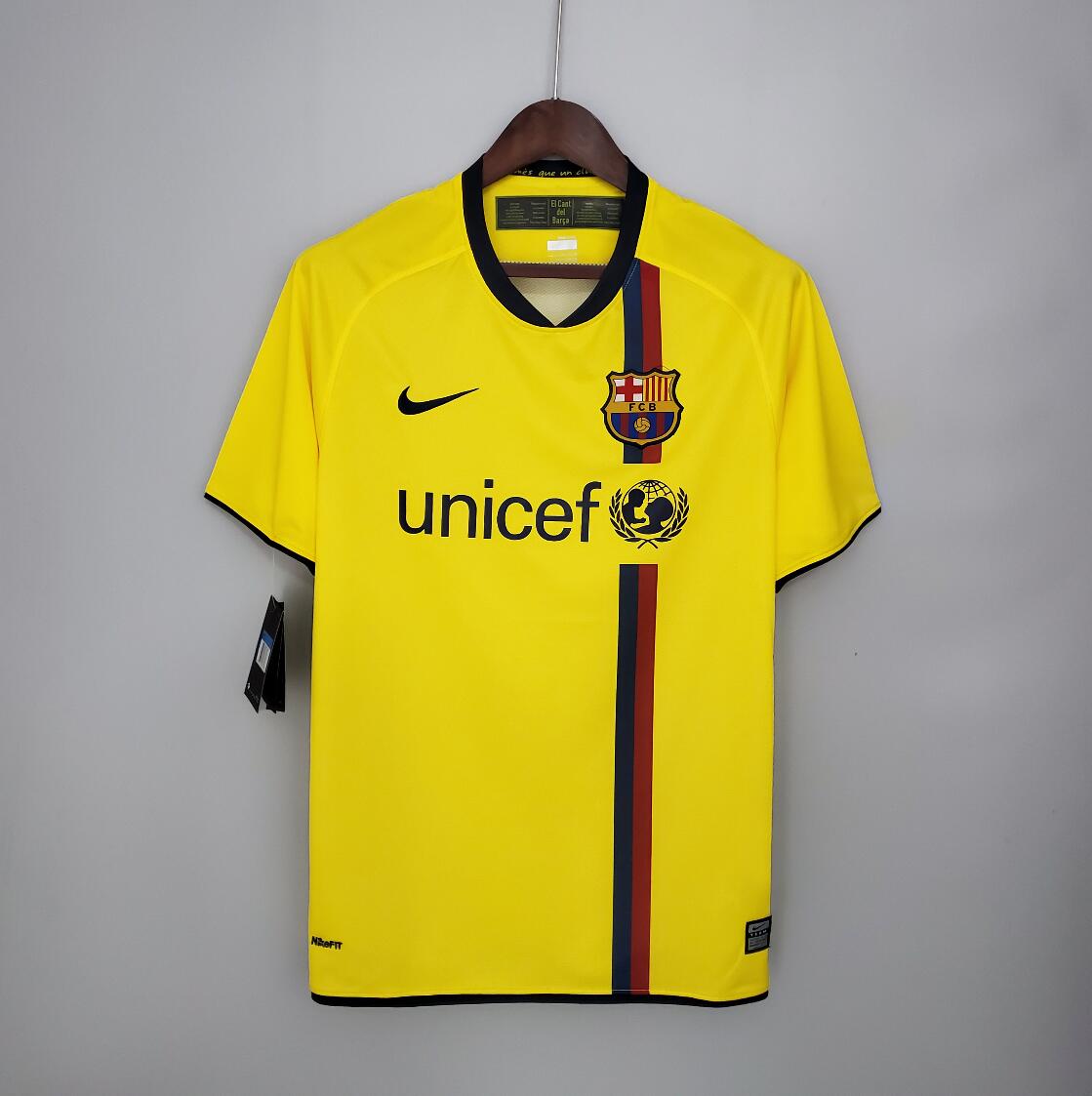 Camiseta Retro Barcelona 2ª Equipación 08/09