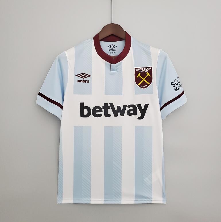 Camiseta Umbro West Ham United FC Segunda Equipación 2021-2022