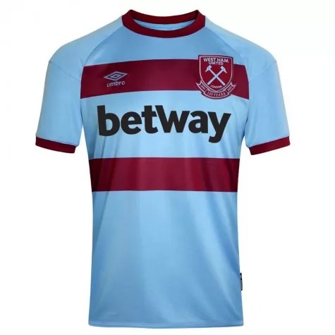 Camiseta West Ham United 2ª Equipación 2020/2021 Niño