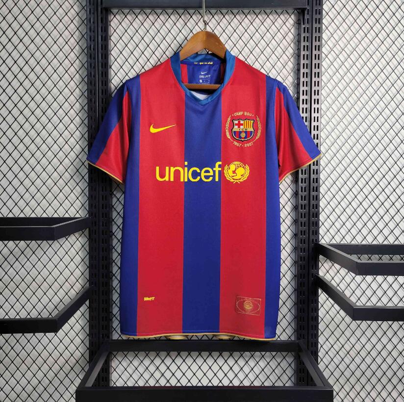 Camiseta Retro Barcelona Primera Equipación 07/08