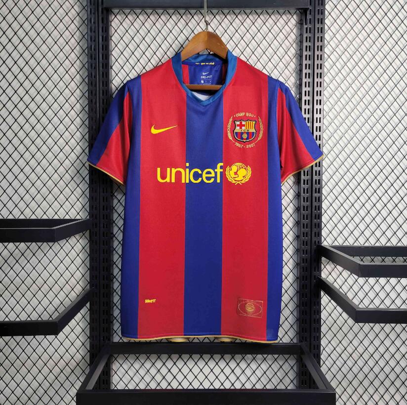 Camiseta Retro Barcelona Primera Equipaci n 07 08 Ba FC2472