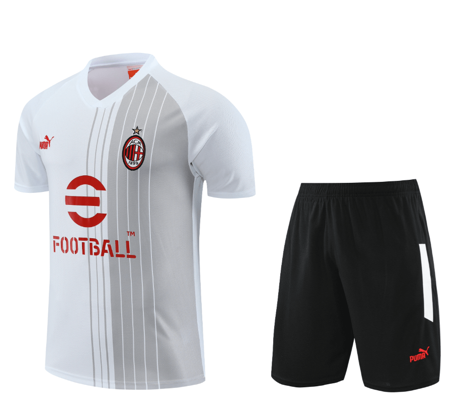 Camiseta AC Milan Pre-Match 23/24 Blanco + Pantalones