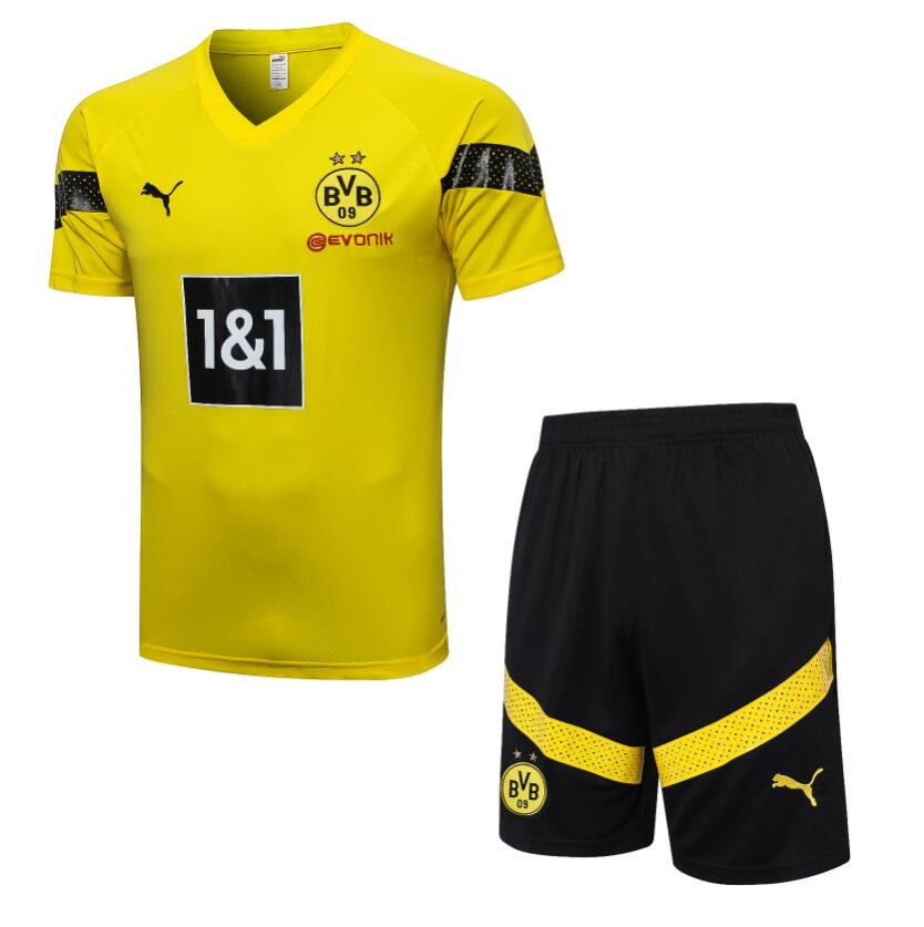 Las Mejores Chandal Equipos De Futbol - Chaqueta Dortmund BVB Amarillo  2022/2023 Baratas