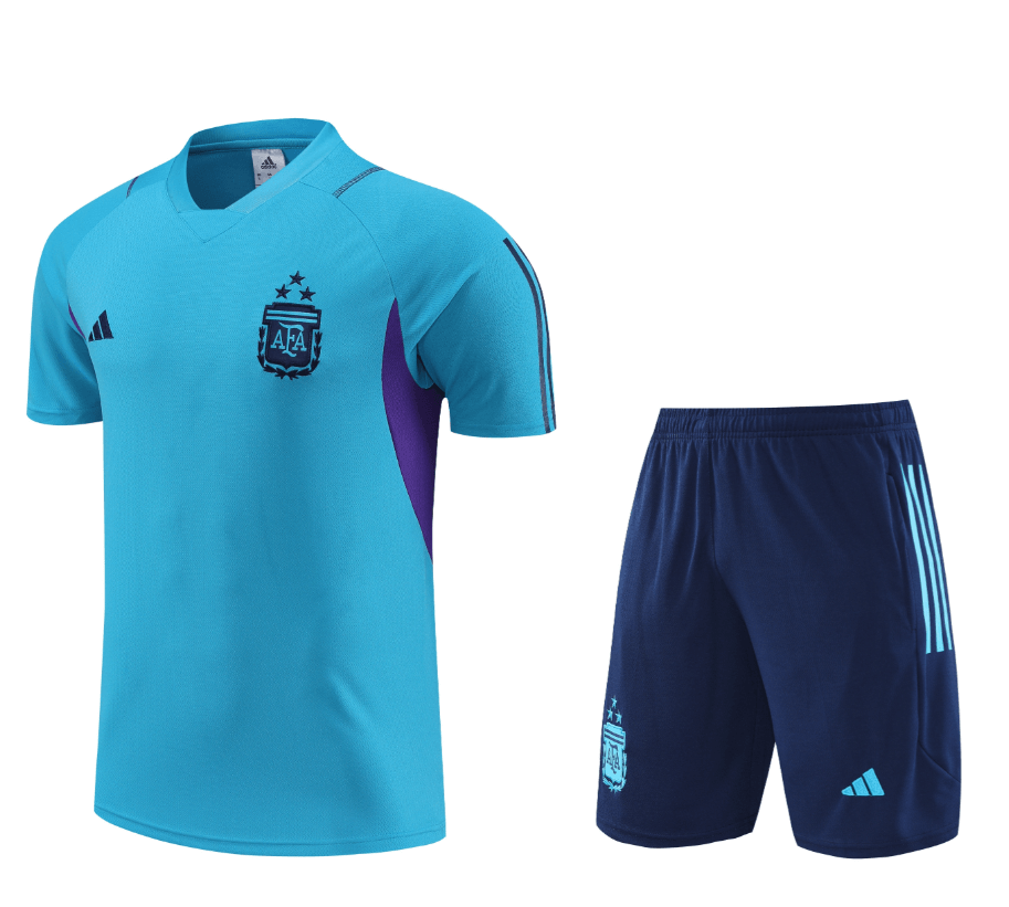 Camiseta FC Argentina Pre-Match 23/24 Azul + Pantalones