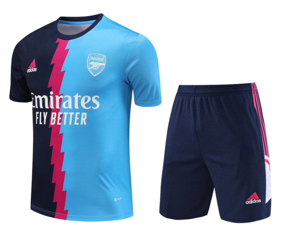 Camiseta FC Arsenal Pre-Match 23/24 Azul + Pantalones