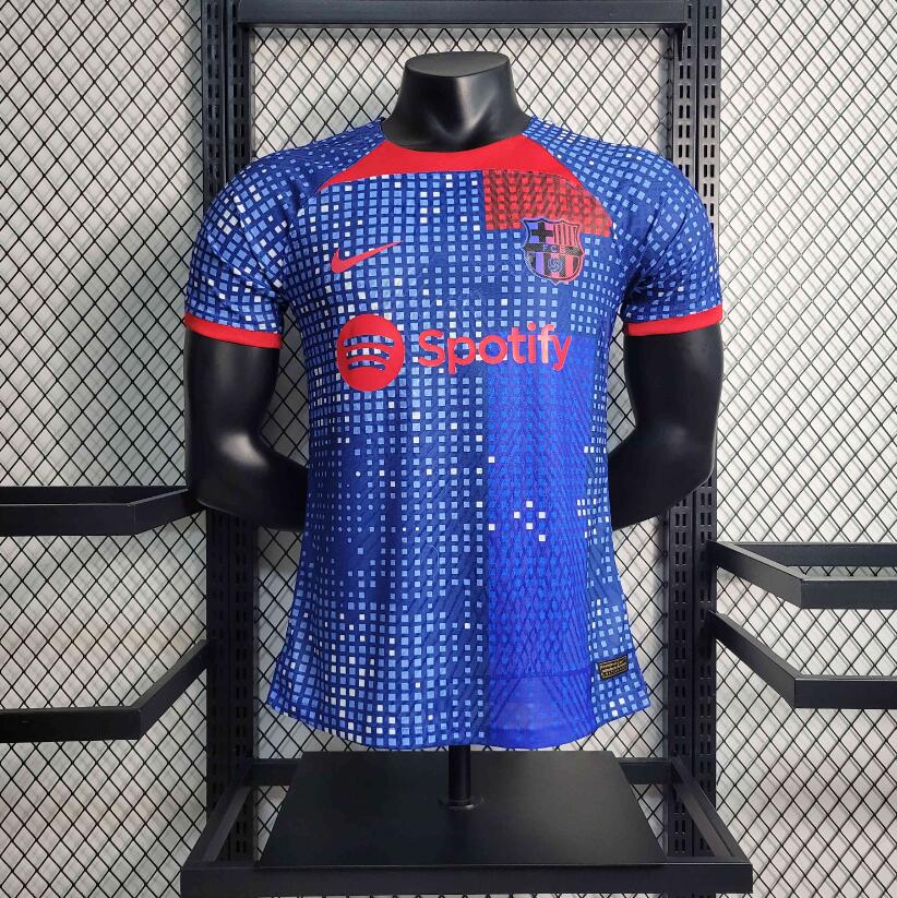 Camiseta FC Barcelona Pre-Match Azul 23/24