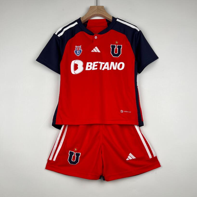 Camiseta Fc U. De Chile Segunda Equipación 23/24 Niño