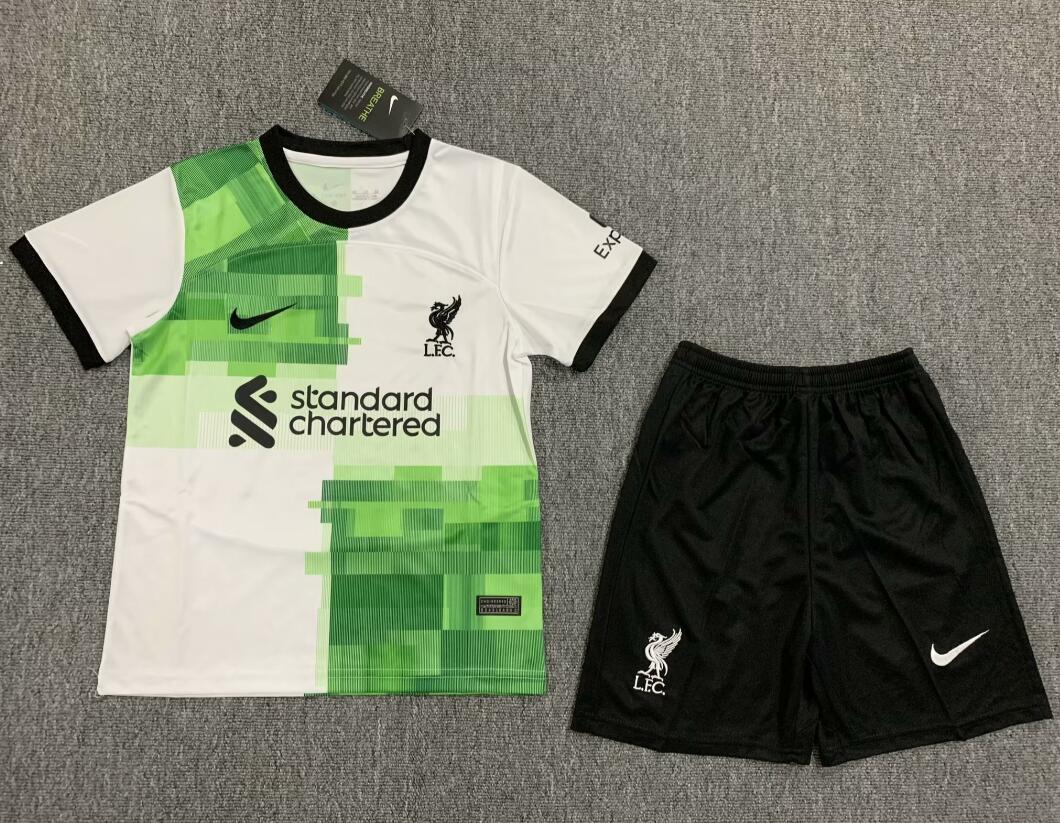 Camiseta Liverpool Fc Segunda Equipación 23/24 Niño