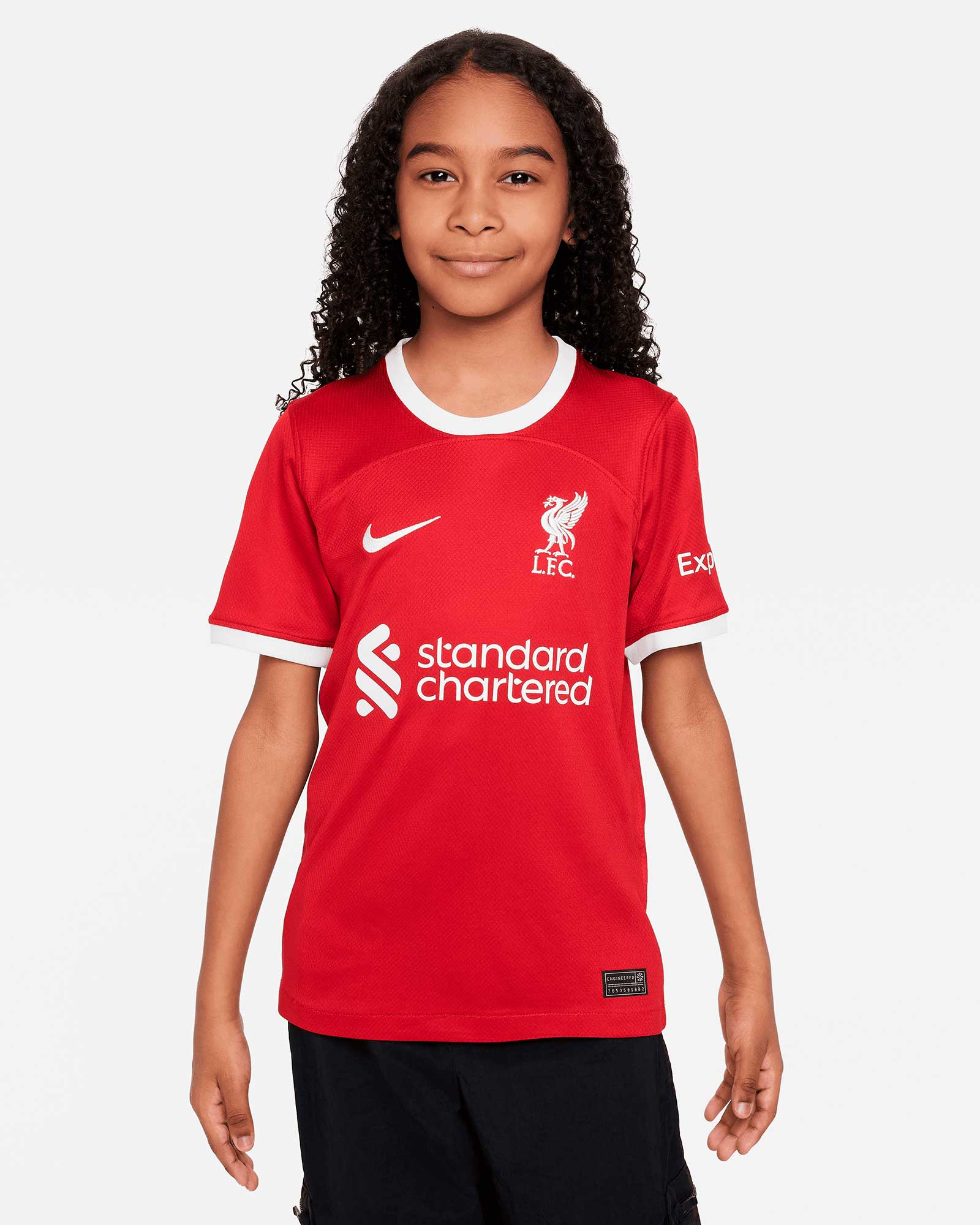 Camiseta Liverpool Fc Primera Equipación 2023-2024 Niño