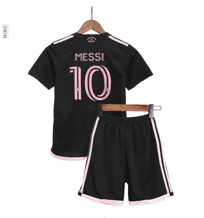 Camiseta MESSI #10 Inter Miami CF Segunda Equipación 23/24 Niño