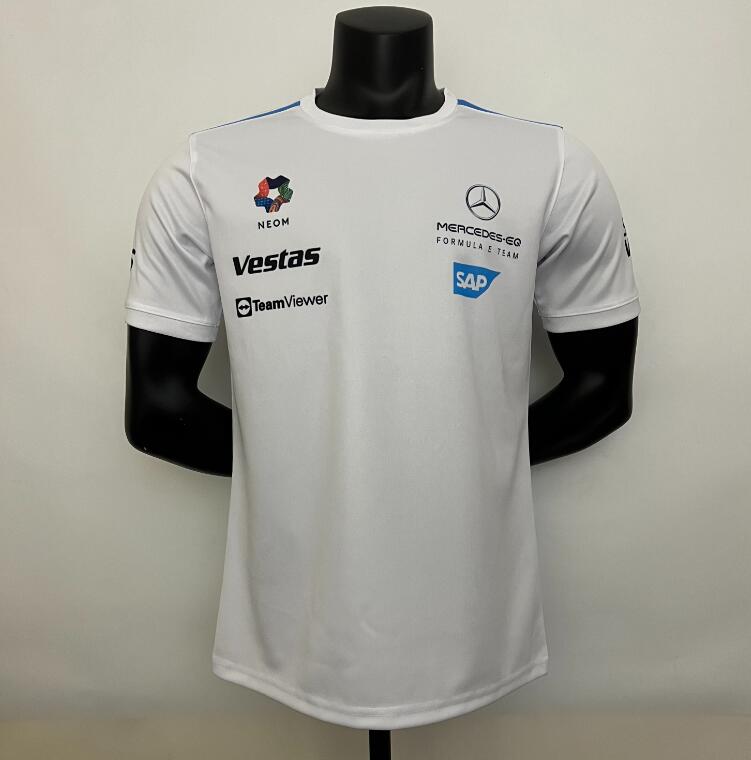 Camiseta Piloto Equipo AMG 2023 - Blanco
