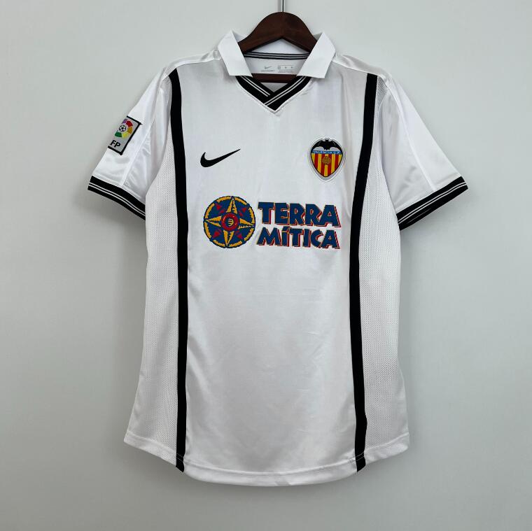 Camiseta Retro Valencia Primera Equipación 00/01