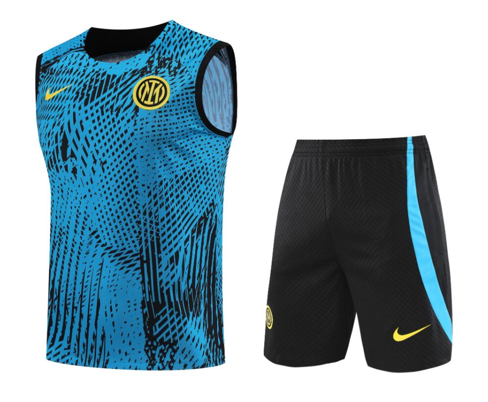 Camiseta Sin Mangas Inter Milan Pre-Match 23/24 + Pantalones