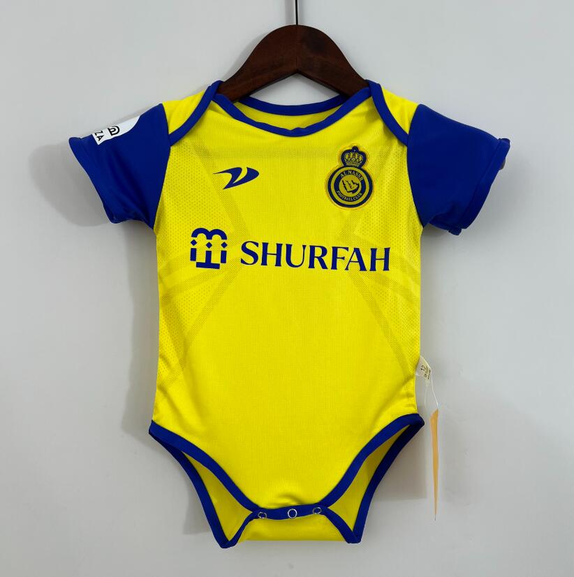 Miniconjunto Baby Primera Equipación AL-NASSR FC 22/23