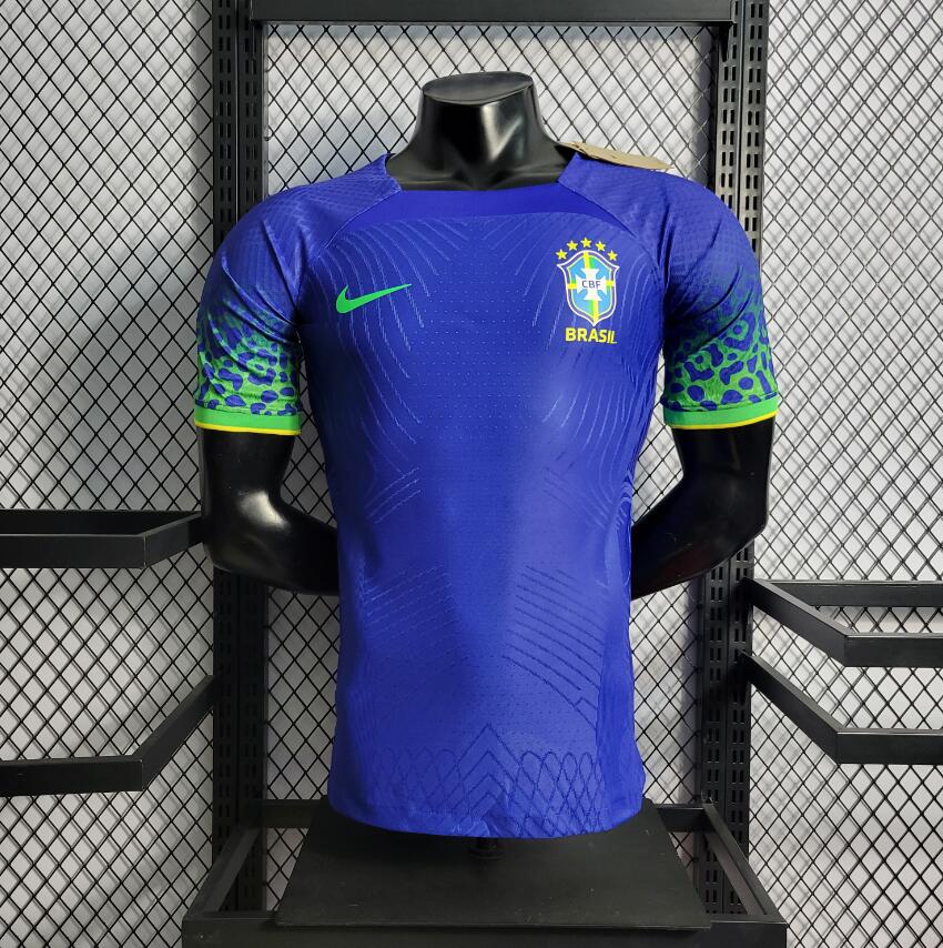 Camiseta Brasil Segunda Equipación 22/23 Player Version