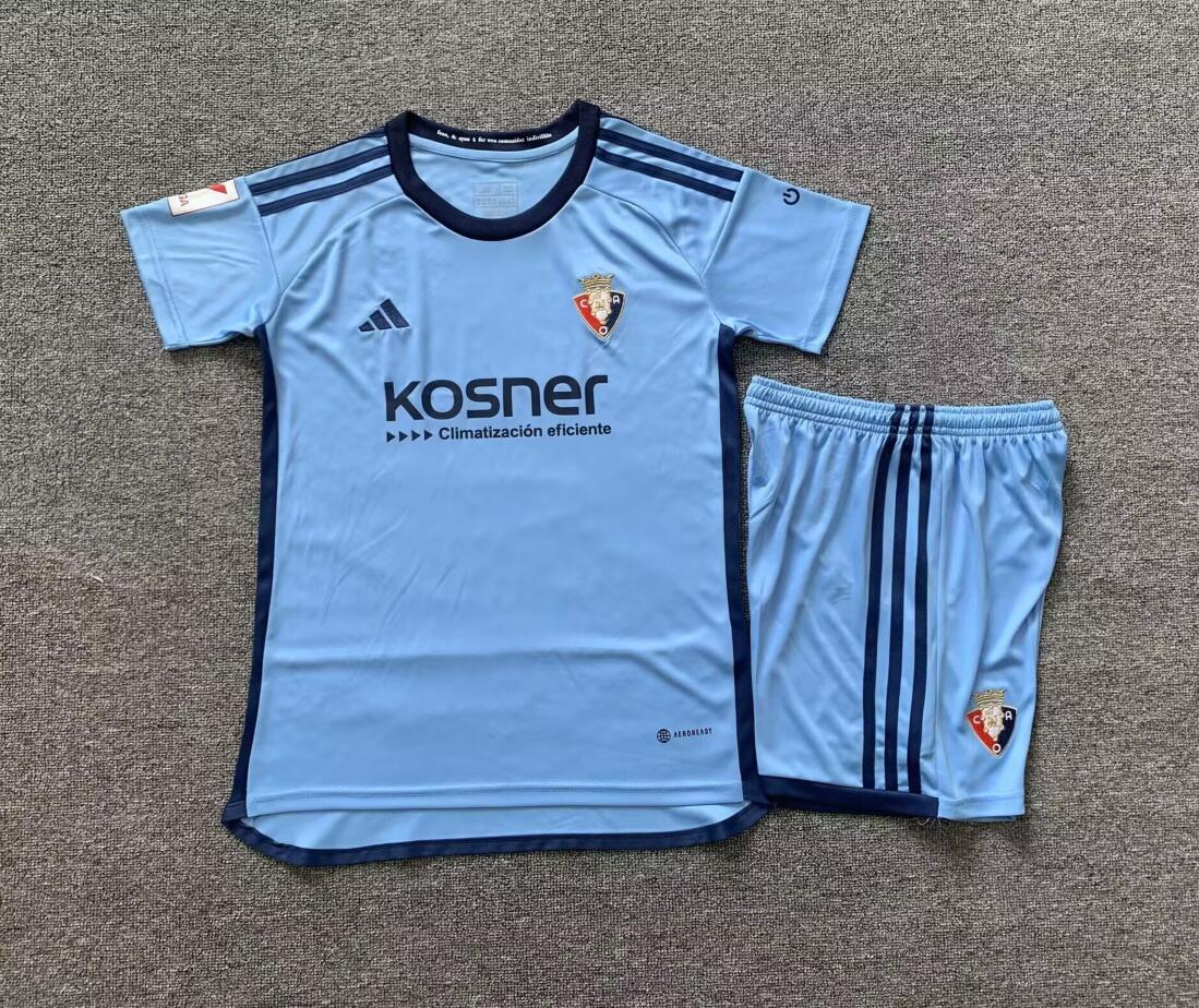 Camiseta Club Atletico Osasuna Segunda Equipación 23/24 Niño