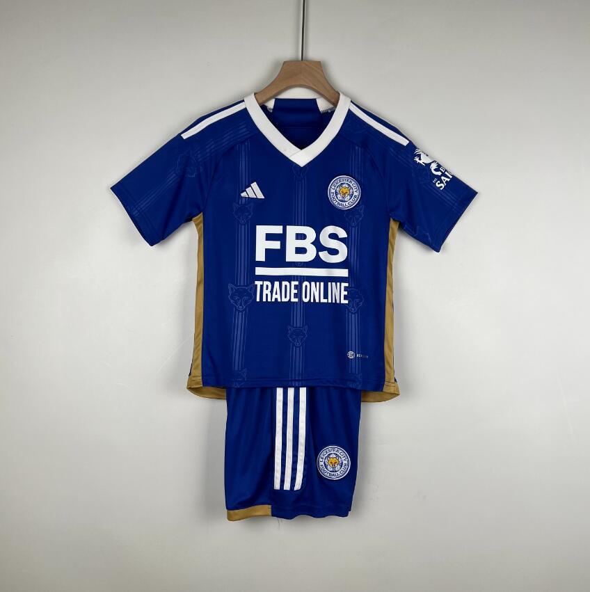 Camiseta Leicester City Primera Equipación 23/24 Niño