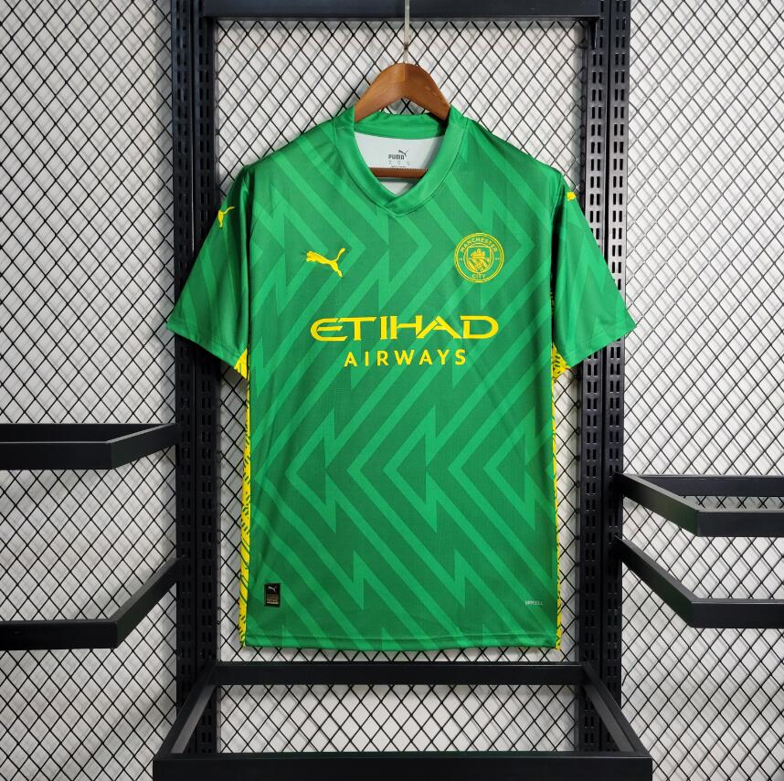 Camiseta Manchester City Portera 23/24 Verde