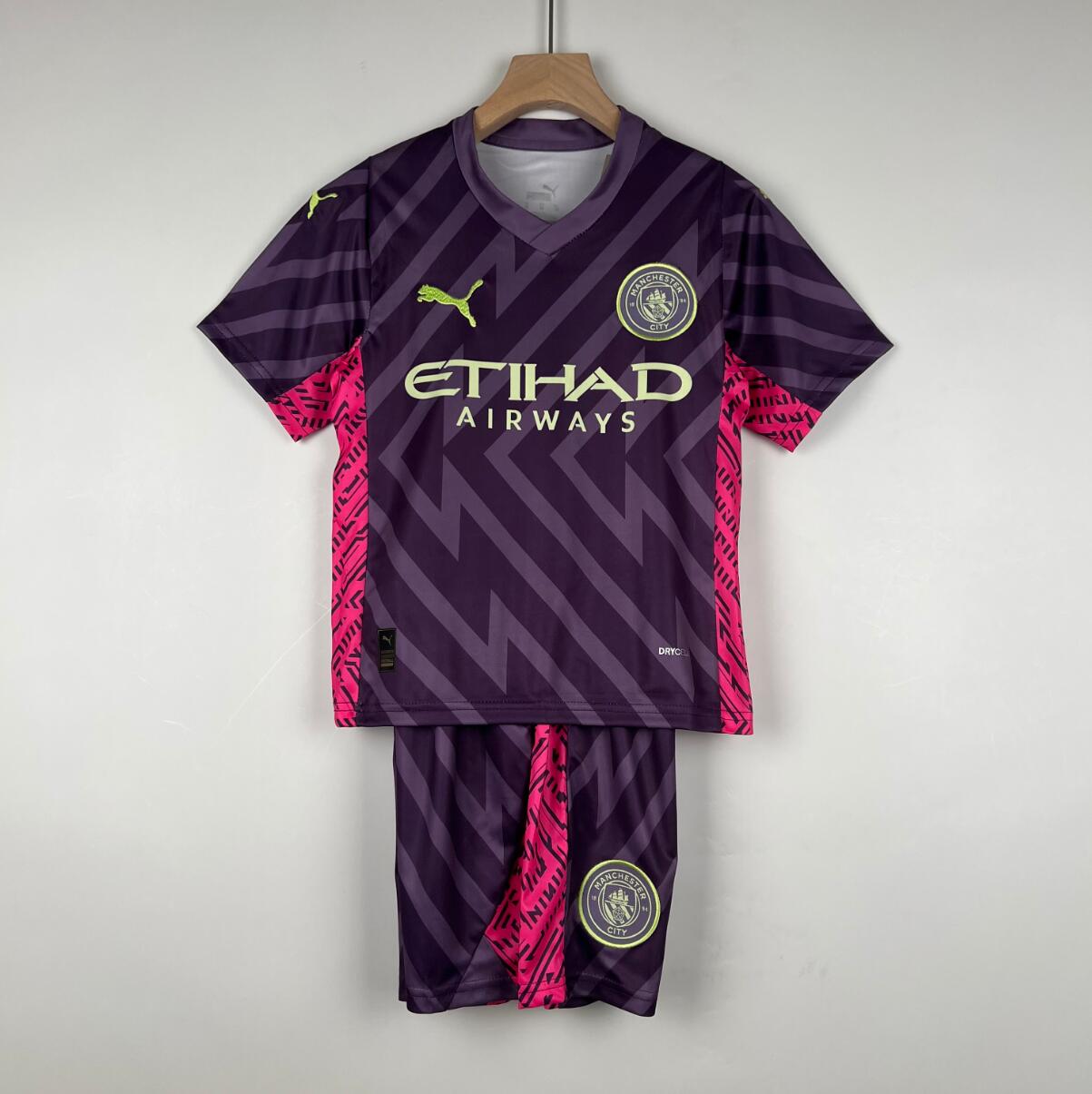 Camiseta Manchester City Portera Niño 23/24