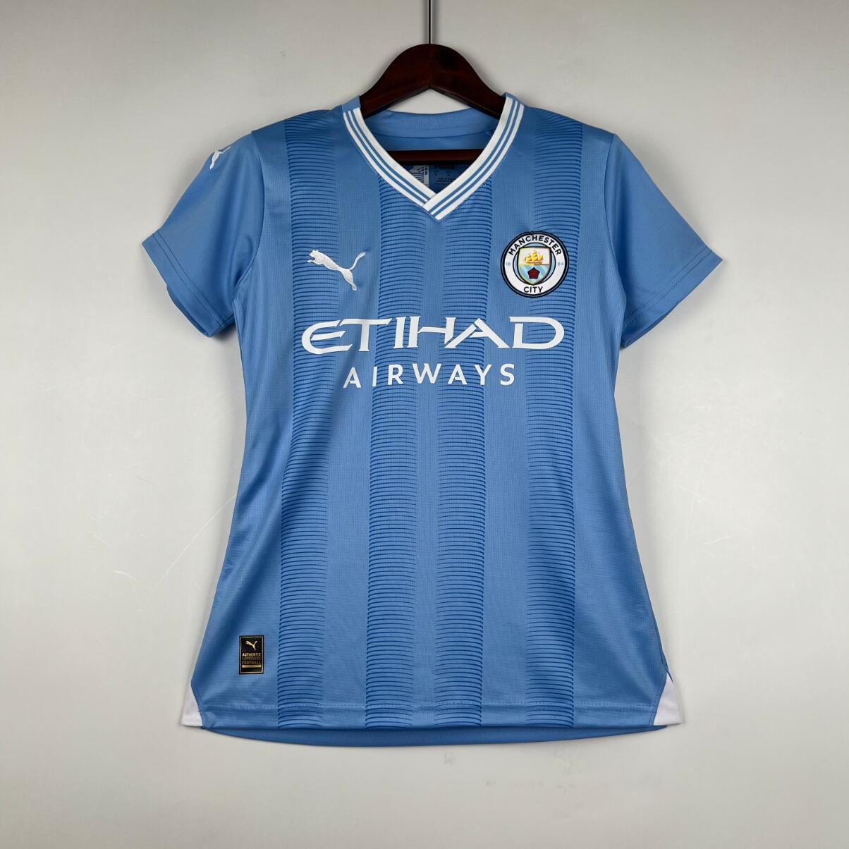 Camiseta Manchester City Primera Equipacion 23/24 Mujer