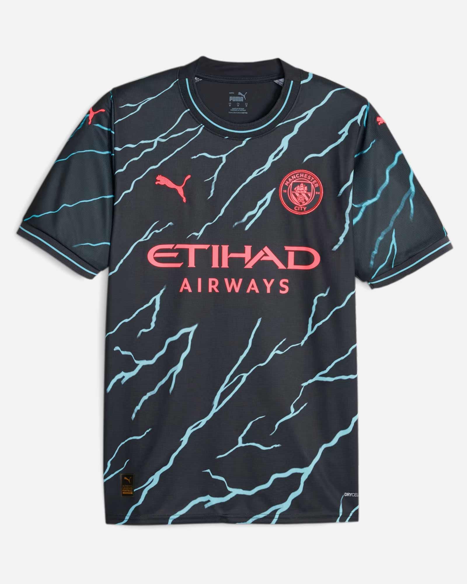 Camiseta Manchester City Tercera Equipación 23/24 Niño