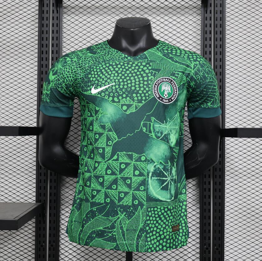 Camiseta Nigeria Verde 2023 Authentic