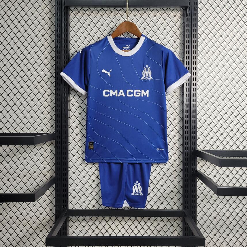 Camiseta Olympique Marsella Primera Equipación 23/24 Niño