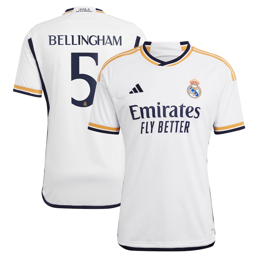 Camiseta Real M adrid 1ª Equipación 23/24 BELLINGHAM 5